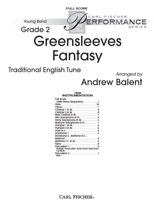 Greensleeves Fantasy - cliquer ici