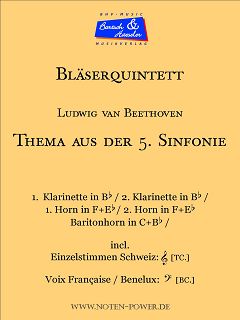 Thema aus der 5. Sinfonie - cliquer ici Thema aus der 5. Sinfonie - cliquer ici