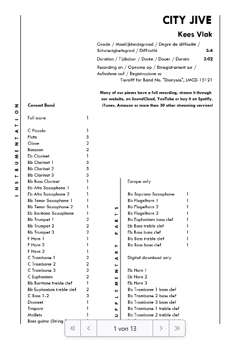 City Jive - cliquer ici