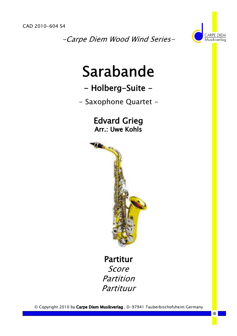 Sarabande - Holberg Suite - cliquer ici