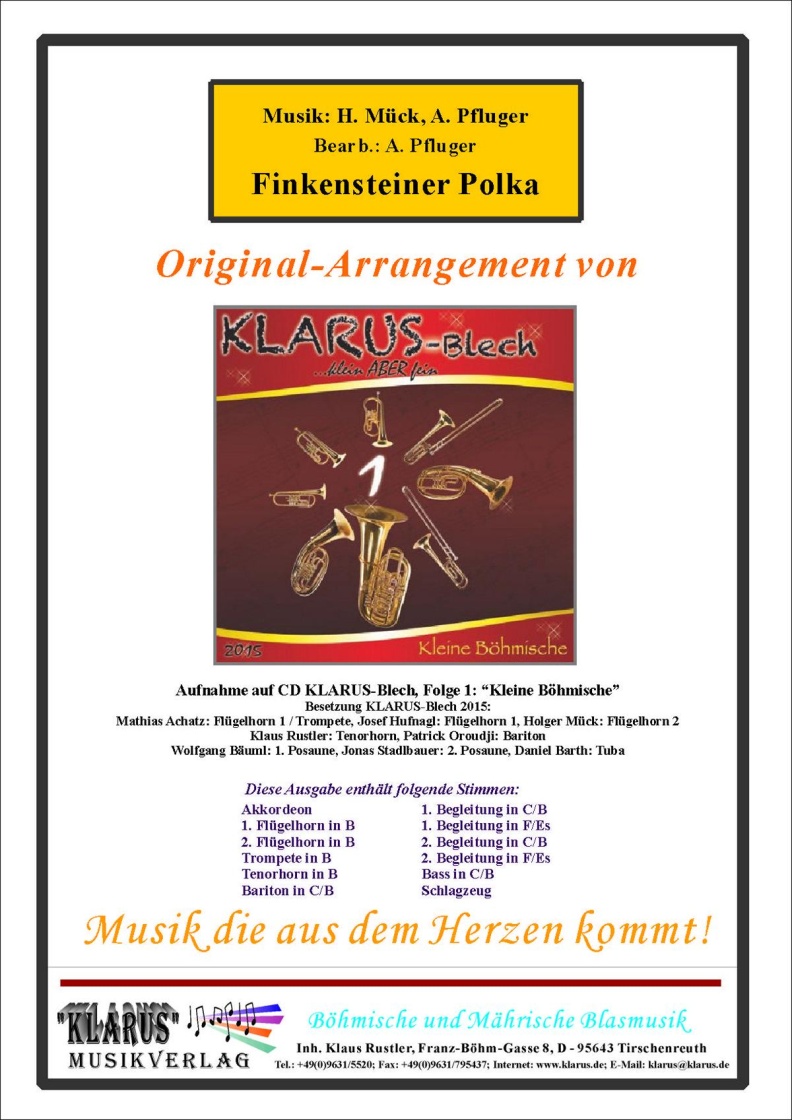 Finkeinsteiner Polka - cliquer ici