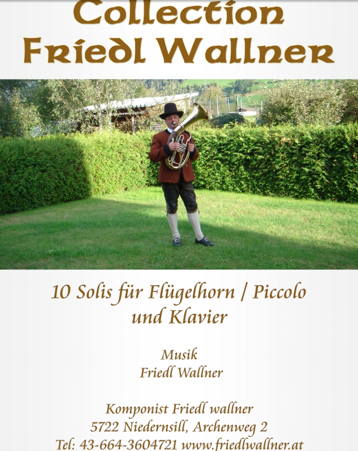 Collection f�r Fl�gelhorn C - Trpt. und Klavier - cliquer ici