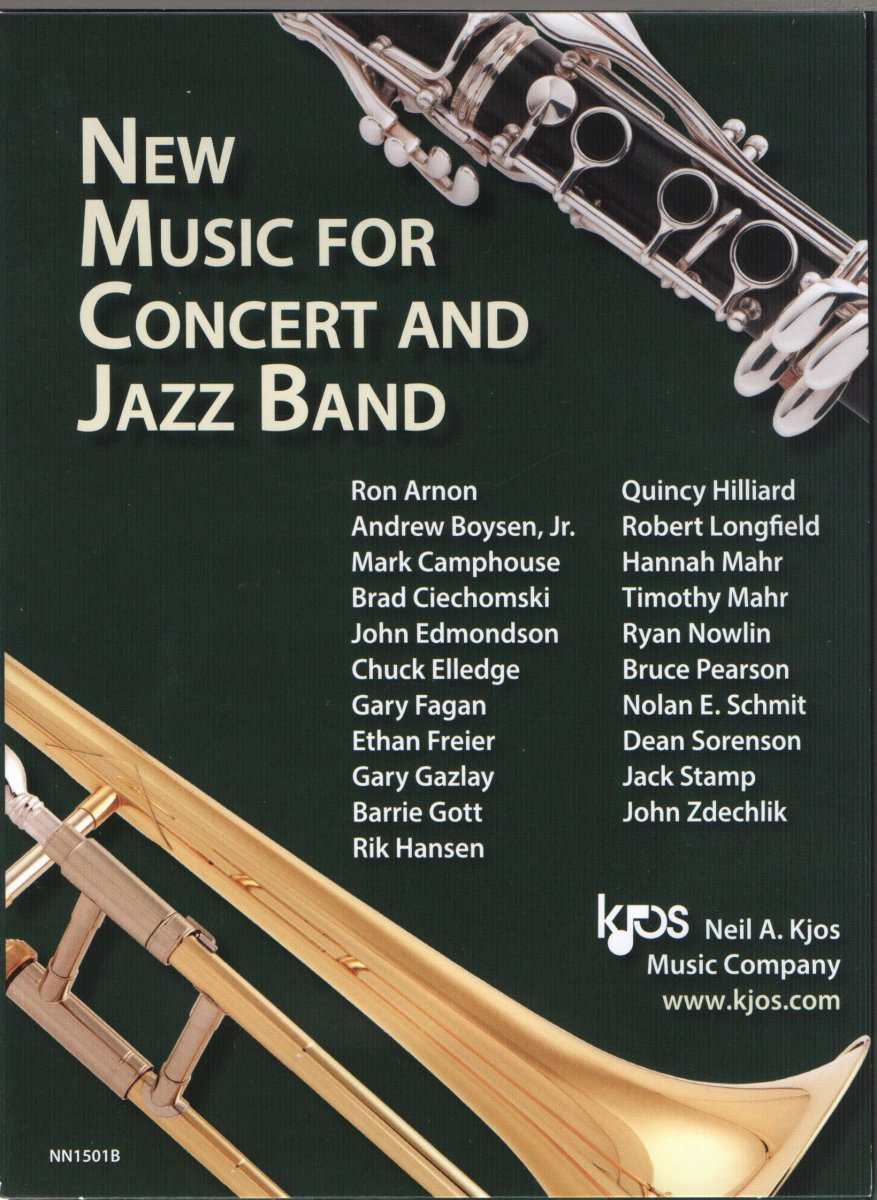 Kjos 2015 New Music for Concert and Jazz Band - cliquer ici