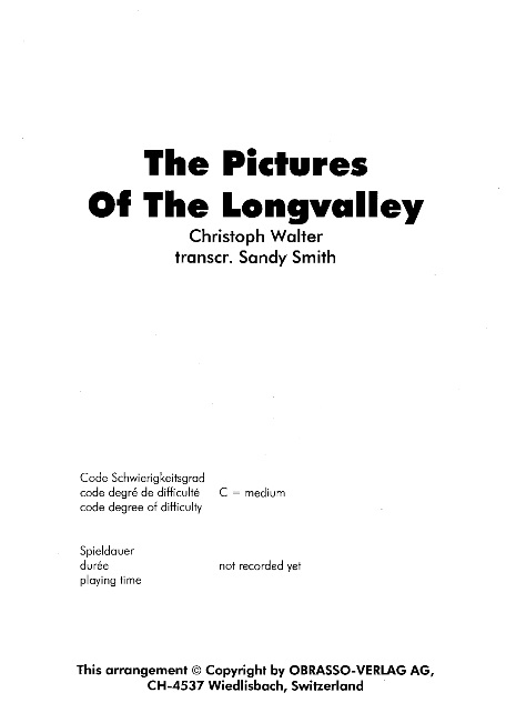 Pictures of the Longvalley, The - cliquer ici