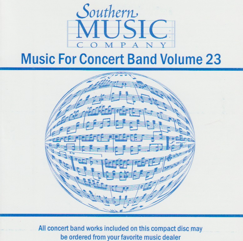 Southern Music Company #23 Music for Concert Band - cliquer ici
