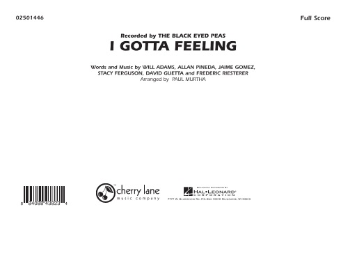 I Gotta Feeling - cliquer ici