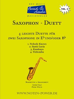 4 leichte Duette f�r Alt- und Tenor- Saxophone #5 - cliquer ici
