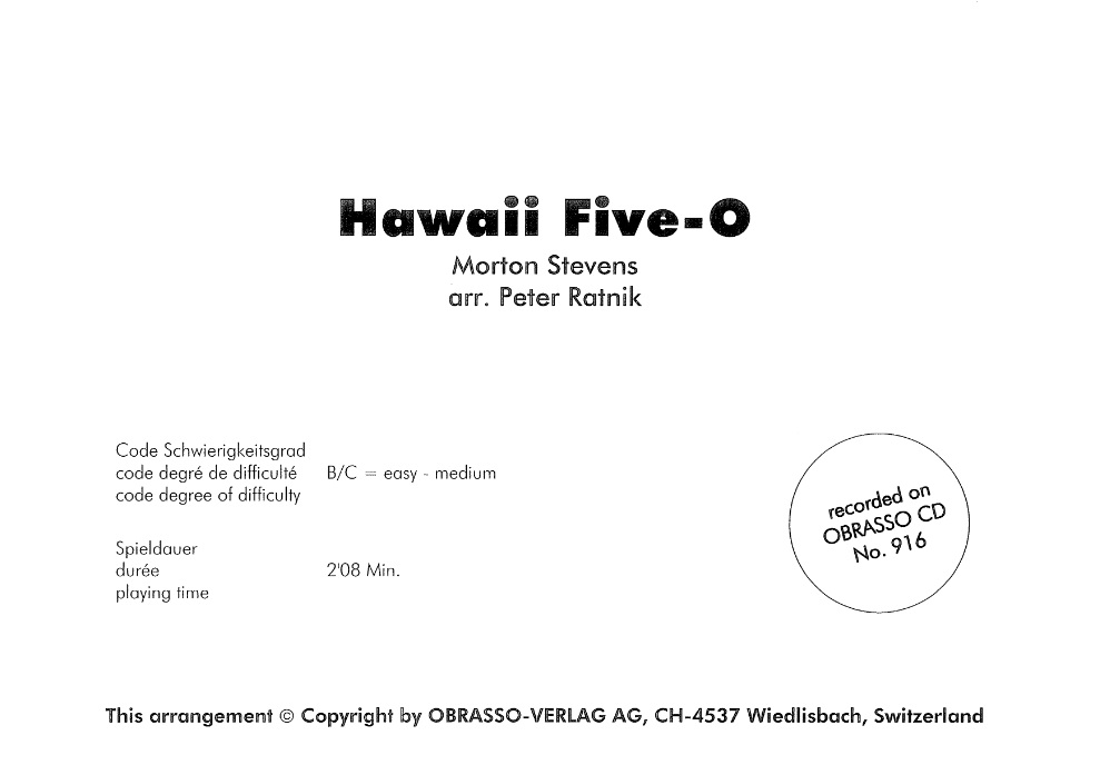 Hawaii Five-O - cliquer ici