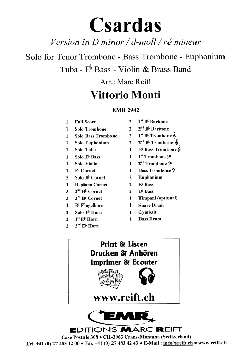 Csardas - cliquer ici