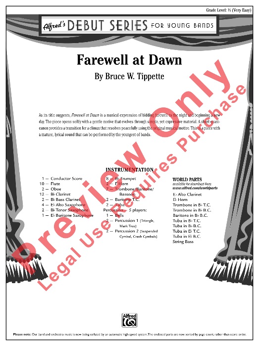 Farewell at Dawn - cliquer ici