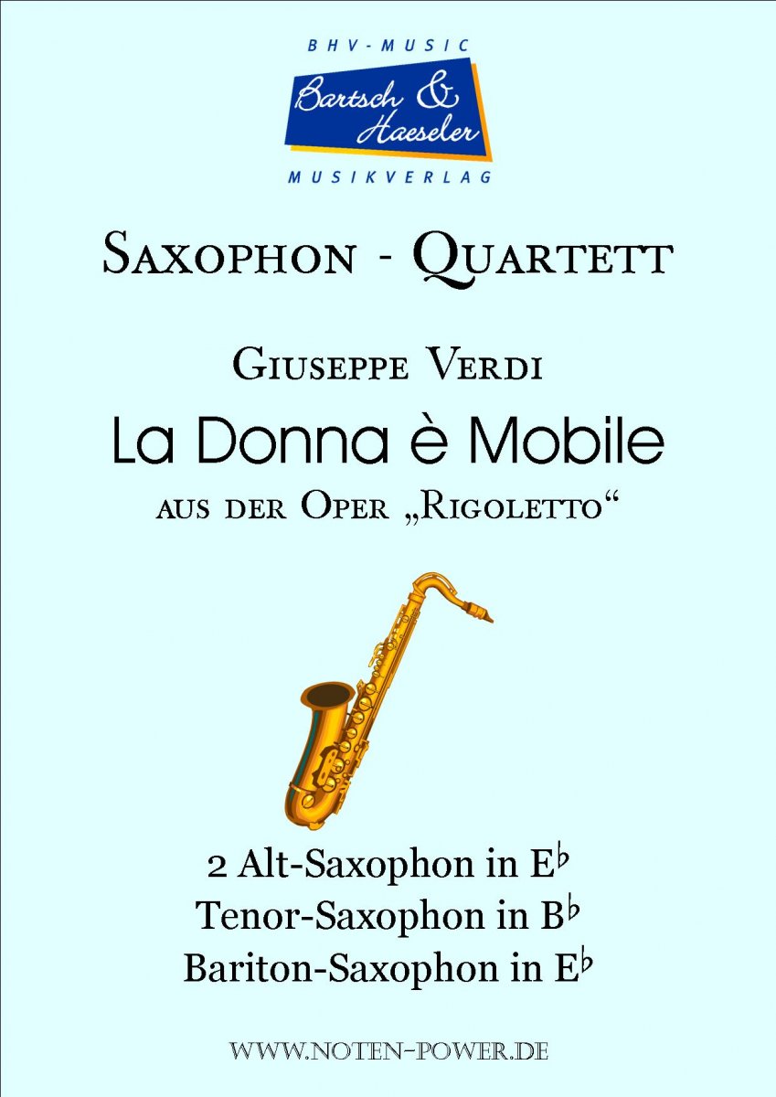 La Donna è Mobile aus der Oper "Rigoletto" - cliquer ici La Donna è Mobile aus der Oper "Rigoletto" - cliquer ici