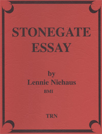 Stonegate Essay - cliquer ici