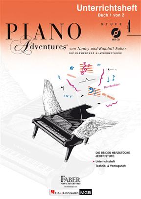 Piano Adventures: Unterrichtsheft 4 (Mit CD) - cliquer ici Piano Adventures: Unterrichtsheft 4 (Mit CD) - cliquer ici