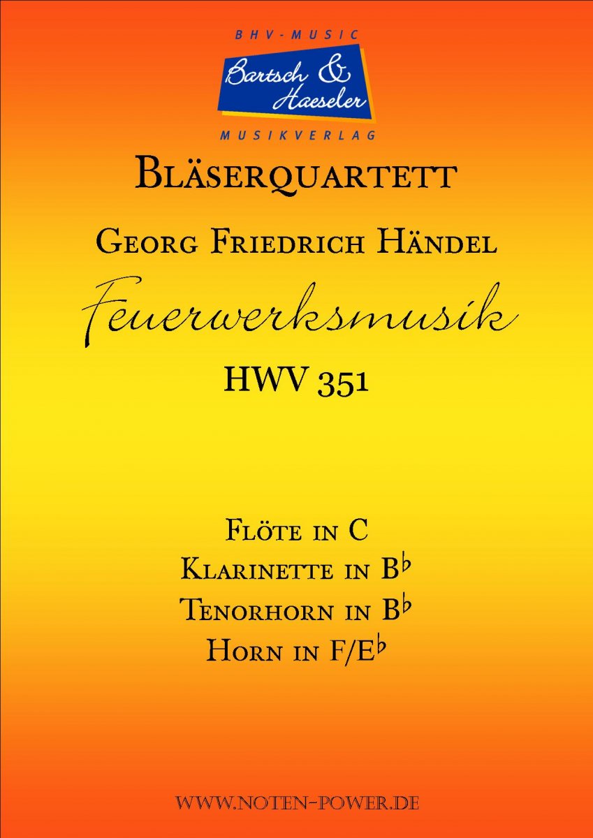 Feuerwerksmusik - cliquer ici