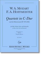 Quartett in C-Dur nach der Klaviersonate KV 309 - cliquer ici