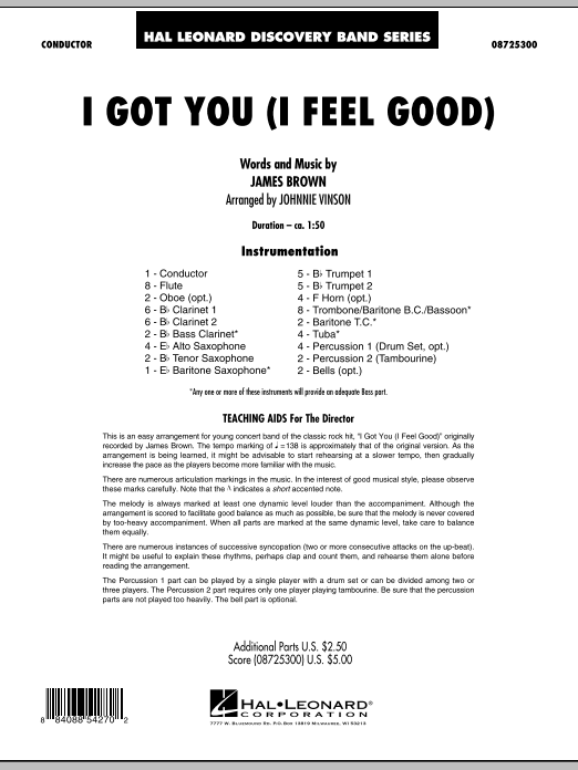 I Got You (I Feel Good) - cliquer ici