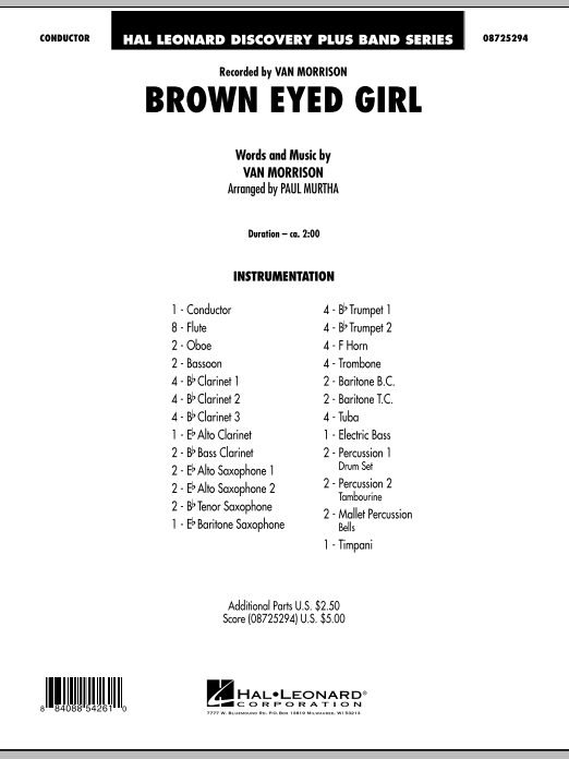 Brown Eyed Girl - cliquer ici