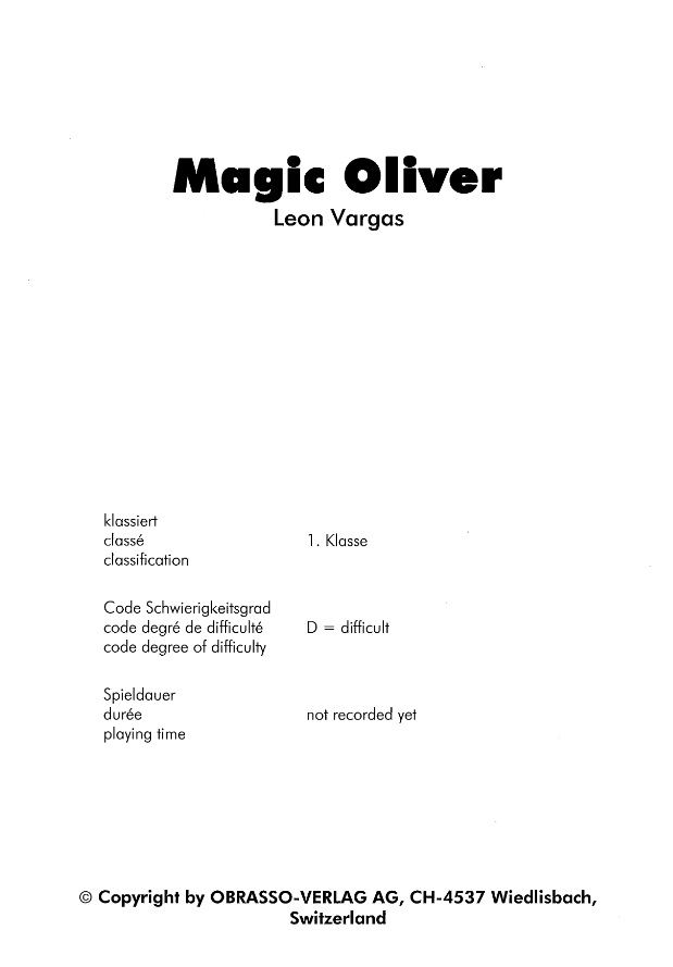 Magic Oliver - cliquer ici