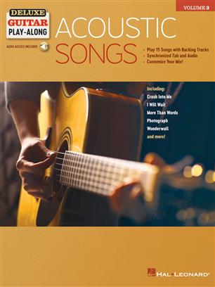 Acoustic Songs  - Deluxe Guitar Play-Along #3 - cliquer ici