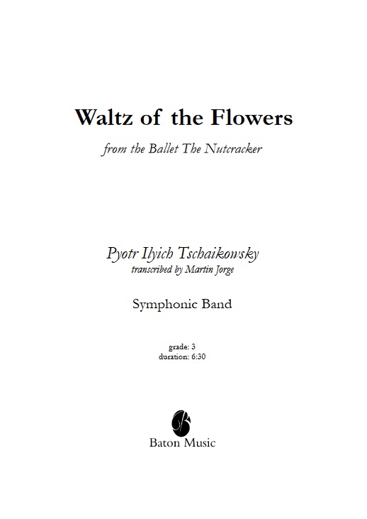 Waltz of the Flowers (from the Ballet The Nutcracker) - cliquer ici