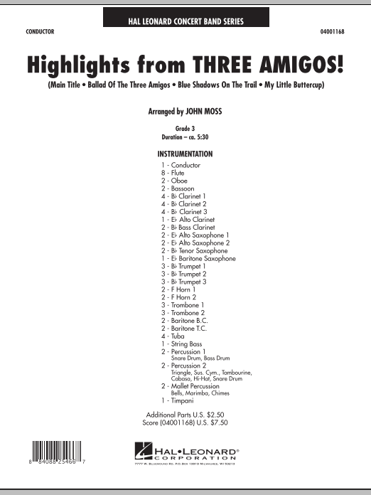Highlights from 'Three Amigos' - cliquer ici
