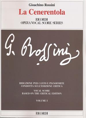 La Cenerentola (Riduzione Per Canto E Pianoforte #2) - cliquer ici