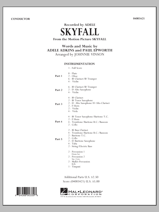 Skyfall - cliquer ici