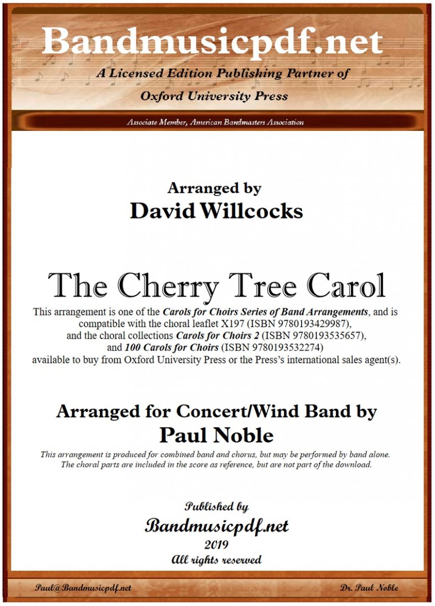 Cherry Tree Carol, The - cliquer ici