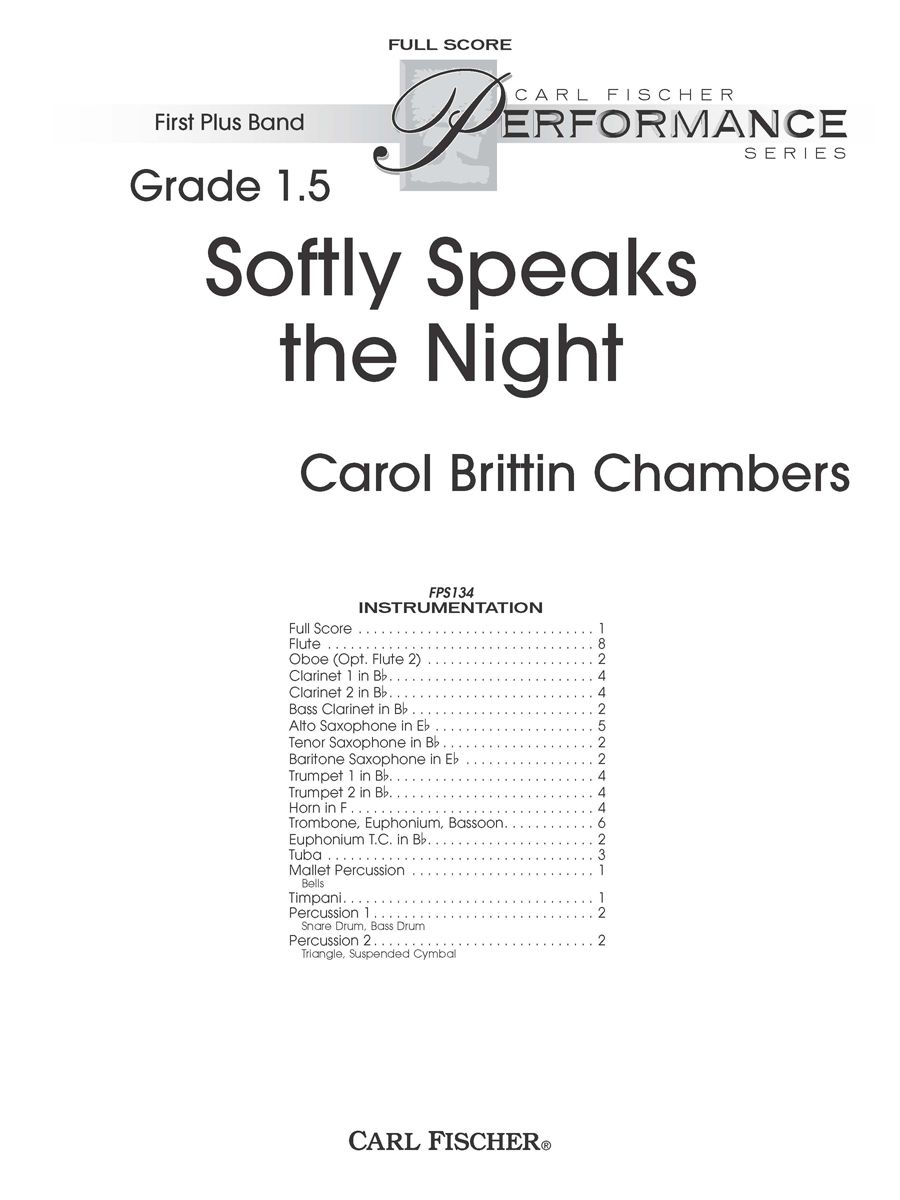 Softly Speaks the Night - cliquer ici