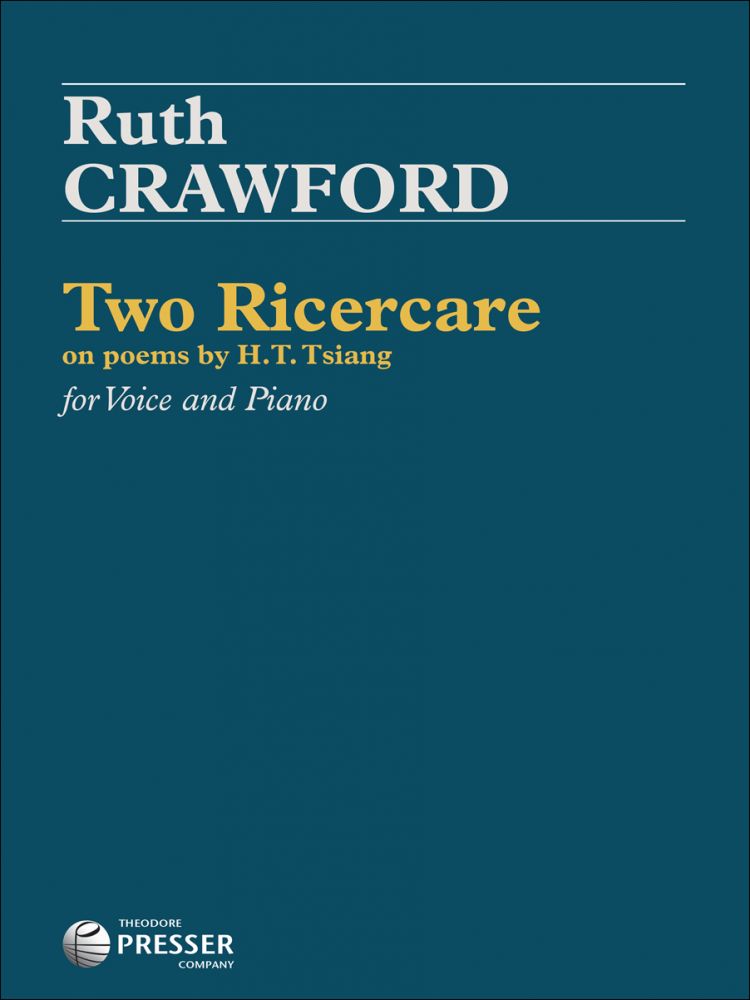 2 Ricercare on poems by H.T. Tsiang - cliquer ici