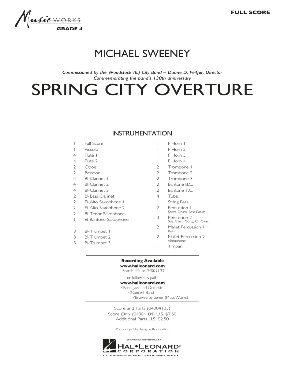 Spring City Overture - cliquer ici