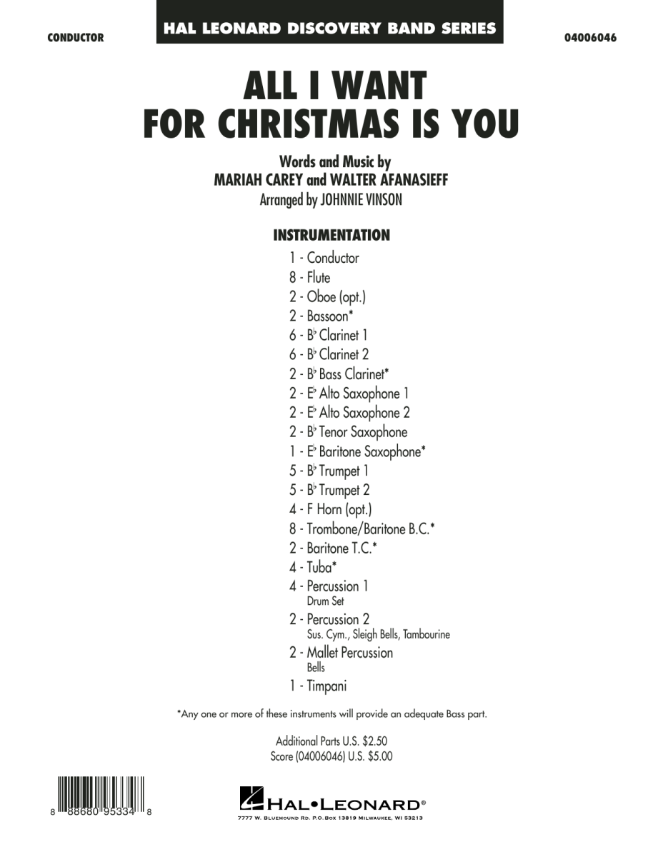All I Want For Christmas Is You - cliquer ici
