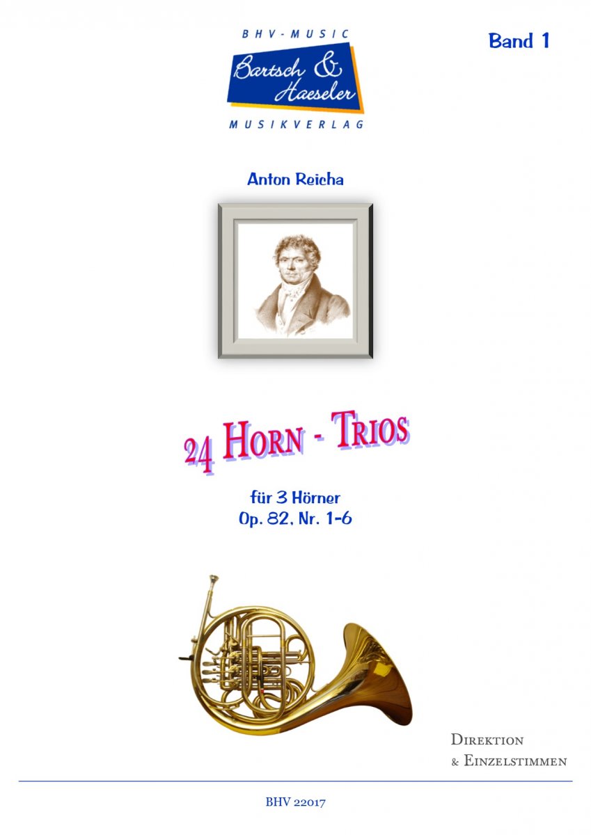 24 Horn -Trios Op. 82 (Nr. 1 - 6) - cliquer ici