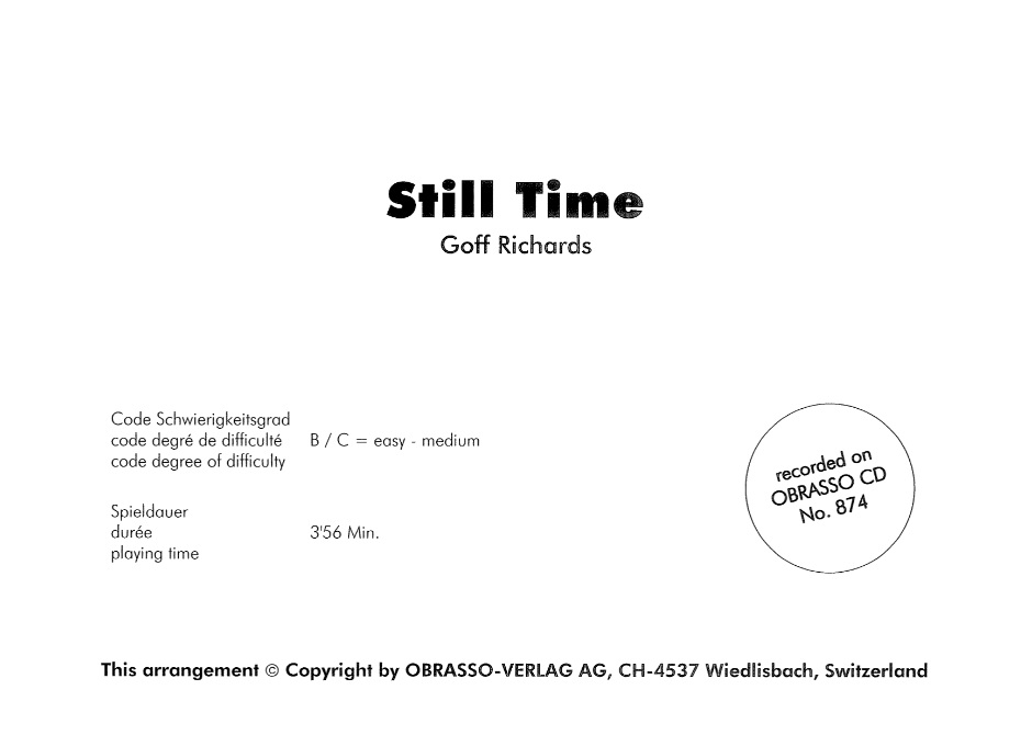 Still Time - cliquer ici