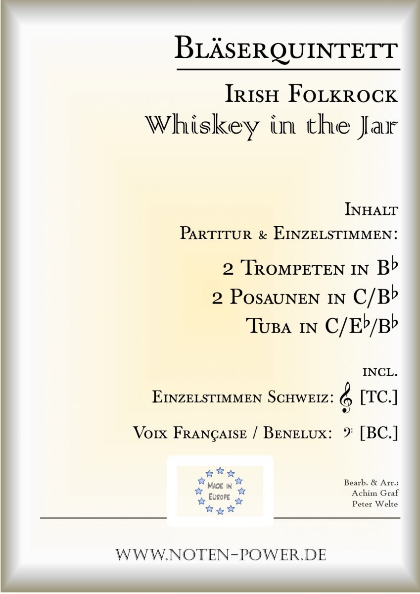 Whiskey In The Jar (Irish Folk) - cliquer ici