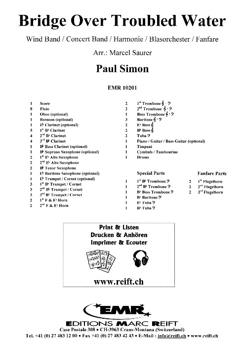 Bridge Over Troubled Water - cliquer ici