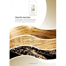 Duet for 2 Cats - 2 voices and sax quartet - cliquer ici