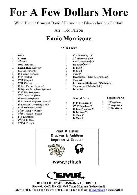 For A Few Dollars More - cliquer ici