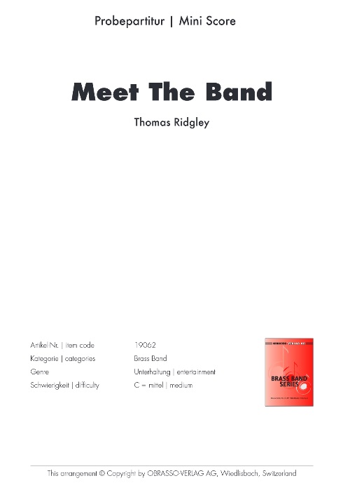 Meet the Band - cliquer ici