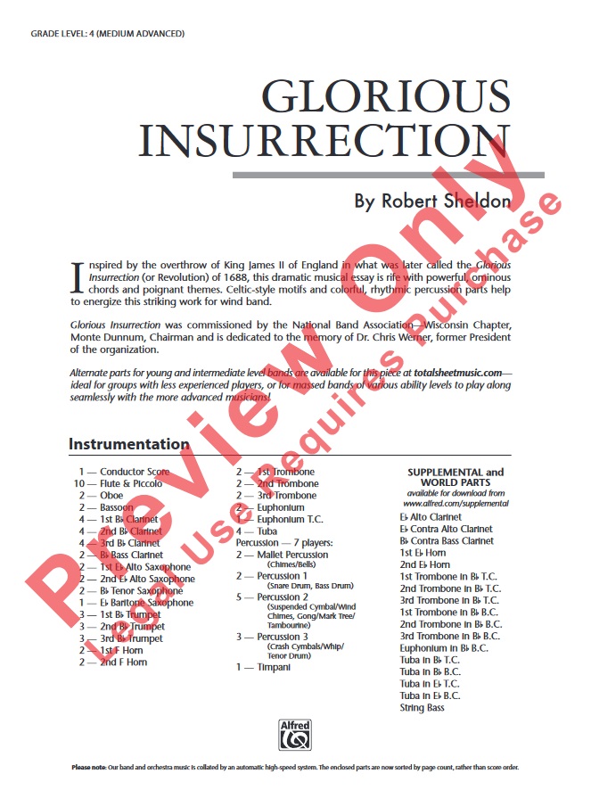 Glorious Insurrection - cliquer ici