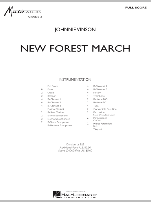 New Forest March - cliquer ici