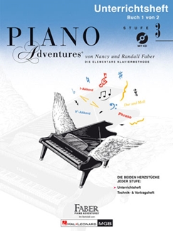 Piano Adventures: Unterrichtsheft #3, CD - cliquer ici