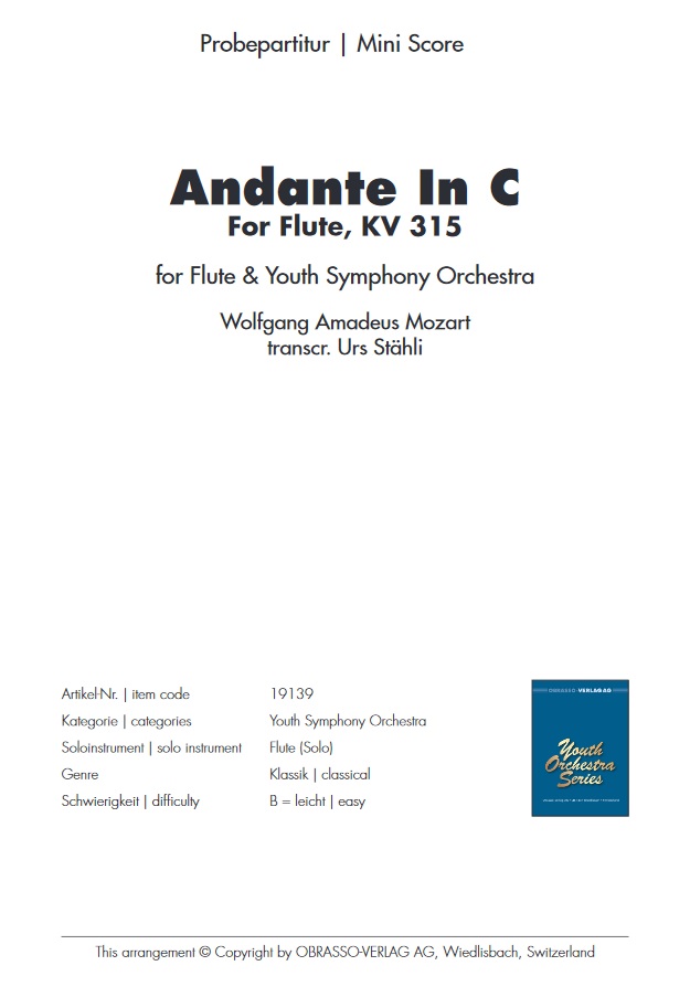 Andante in C - cliquer ici