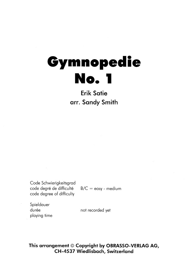 Gymnopedie #1 - cliquer ici