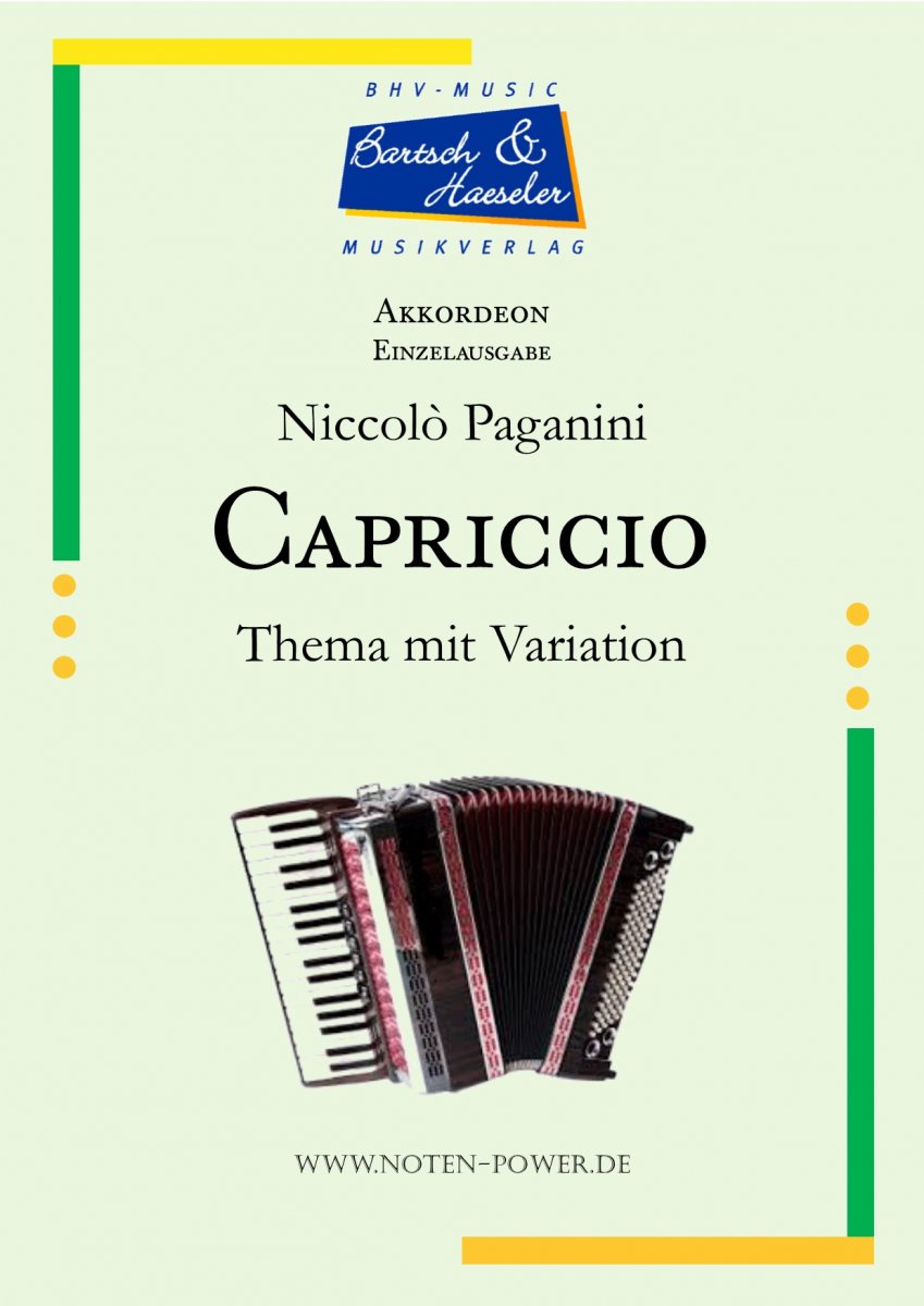 Capriccio - cliquer ici Capriccio - cliquer ici