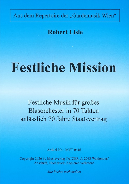 Festliche Mission - cliquer ici Festliche Mission - cliquer ici