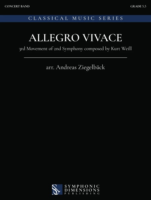 Allegro Vivace (3rd Movement of 2nd Symphony) - cliquer ici
