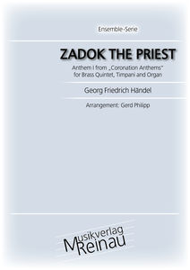 Zadok the priest (from "Coronation Anthems") - cliquer ici