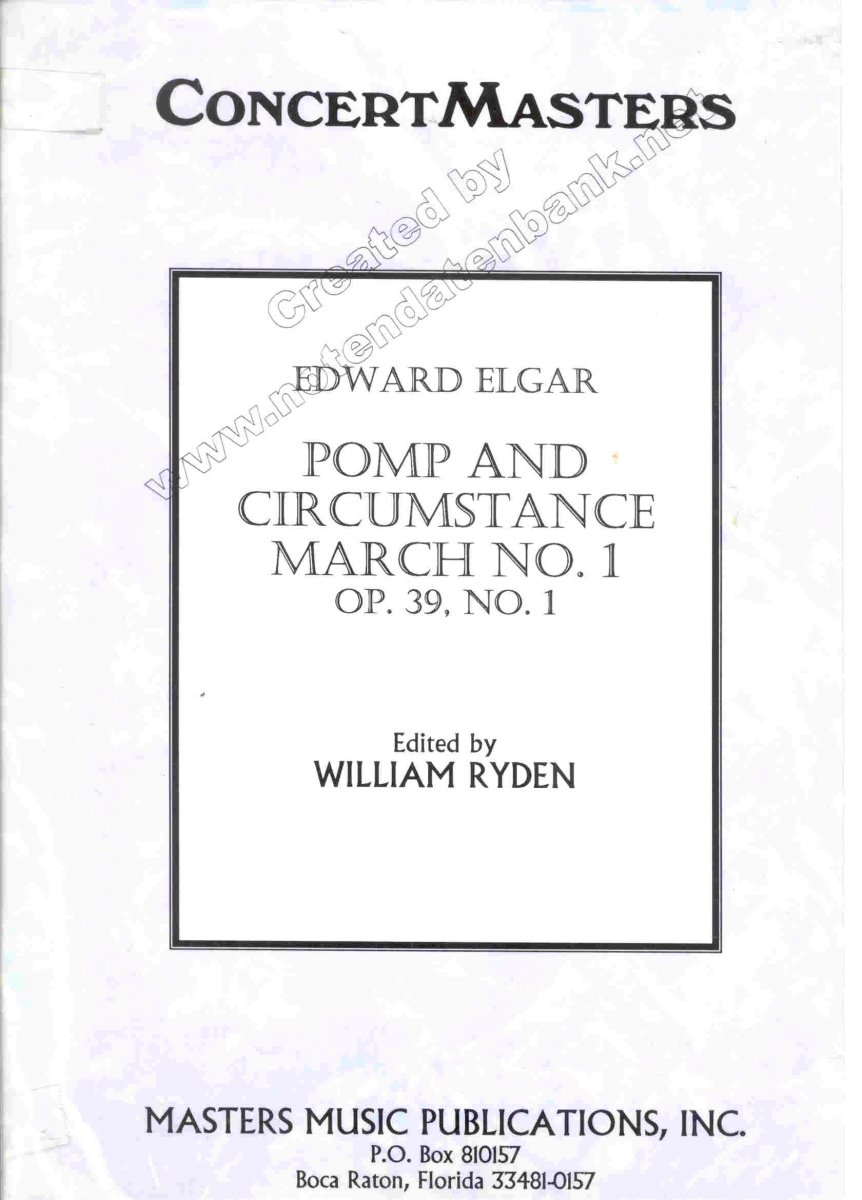Pomp and Circumstance #1 - cliquer ici Pomp and Circumstance #1 - cliquer ici