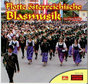 Flotte sterreichische Blasmusik von Hans Koller - cliquer ici